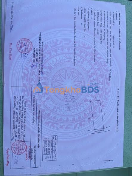 Đất nền Hàm Liêm 1.200m² giá 1.15 tỷ - Tiềm năng tăng giá