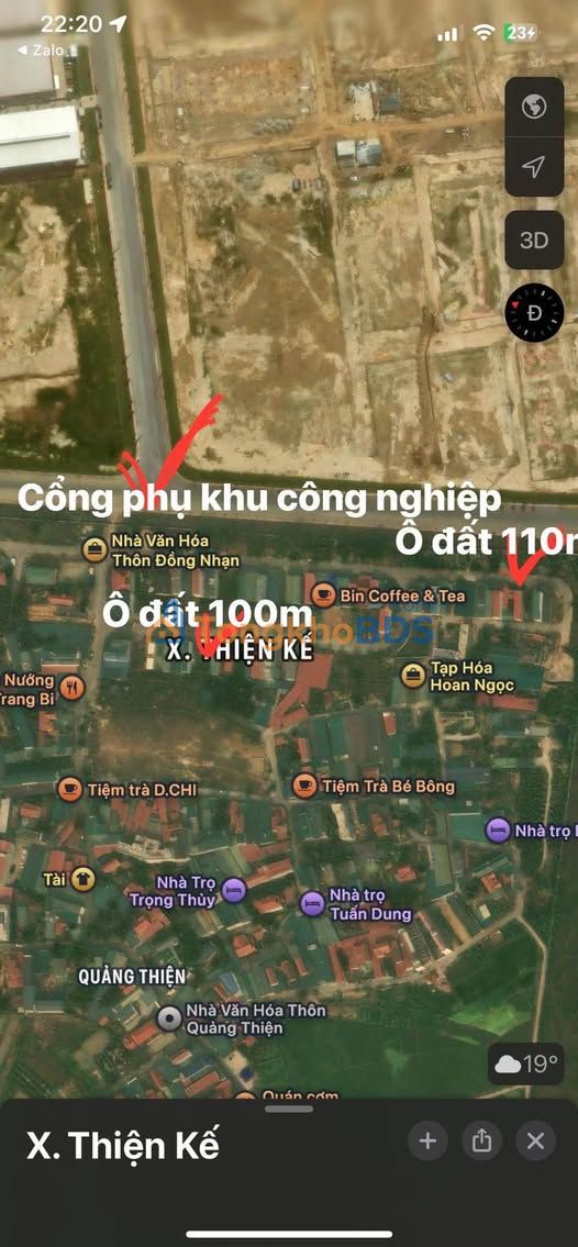 Đất Bình Xuyên Thôn Đồng Nhạn 110m² giá mềm - Dòng tiền ổn định