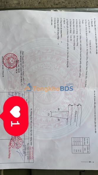 Đất nền Hàm Liêm Bình Thuận 132m² 1.914 tỷ - Sổ đỏ chính chủ