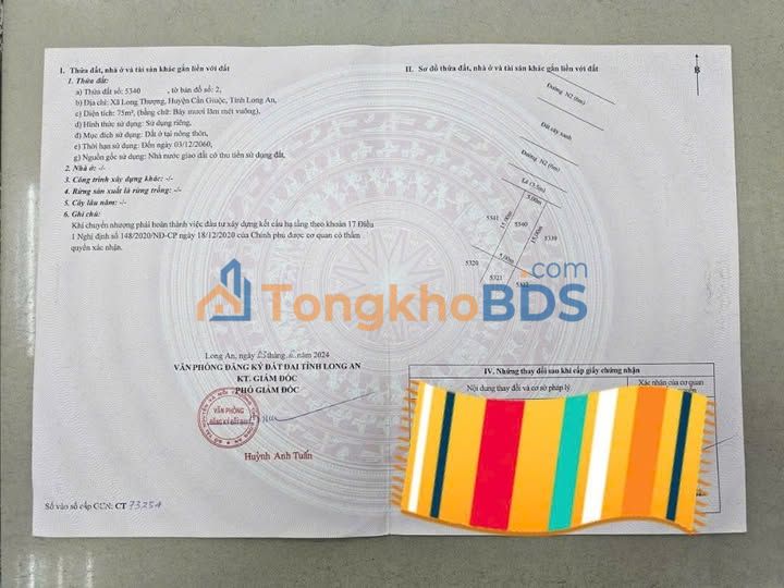 Đất nền The Sol City 75m² - Liền kề KCN Hải Sơn, Chợ Hưng Long