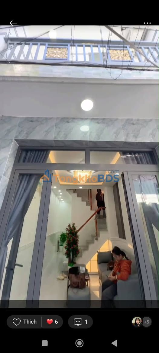 Nhà Hẻm Xe Hơi Huỳnh Tấn Phát Nhà Bè - 2PN, Full Nội Thất, Giá 1.43 Tỷ