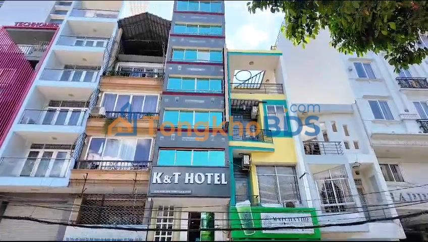 Bán Khách Sạn 7 Tầng HXH 8m CMT8, Q10 - 64m², 37 Tỷ