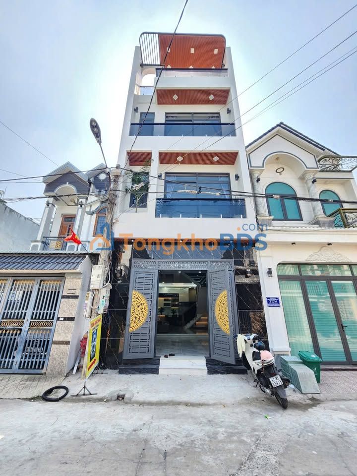 Nhà 3 Tầng 4PN Sổ Hồng Gần Chợ Đông Đô, Thuận An 5.3 Tỷ