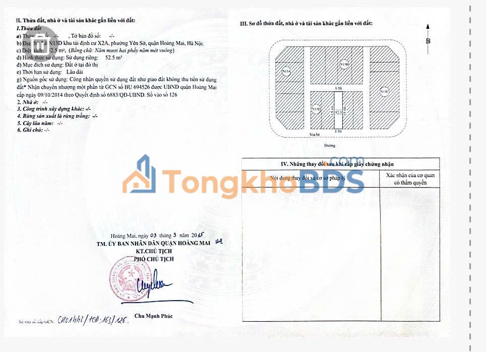 Nhà nguyên căn Yên Sở 40tr/tháng - Sẵn sàng ở ngay