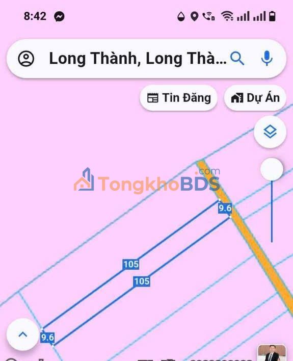 Đất nền Bình Sơn Long Thành 1.008m² 1.999 tỷ - Sổ hồng sẵn