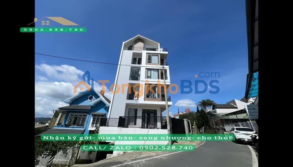 Nhà 2 Mặt Tiền Cổ Loa Đà Lạt 111m² - Dòng Tiền 50 Triệu/Tháng