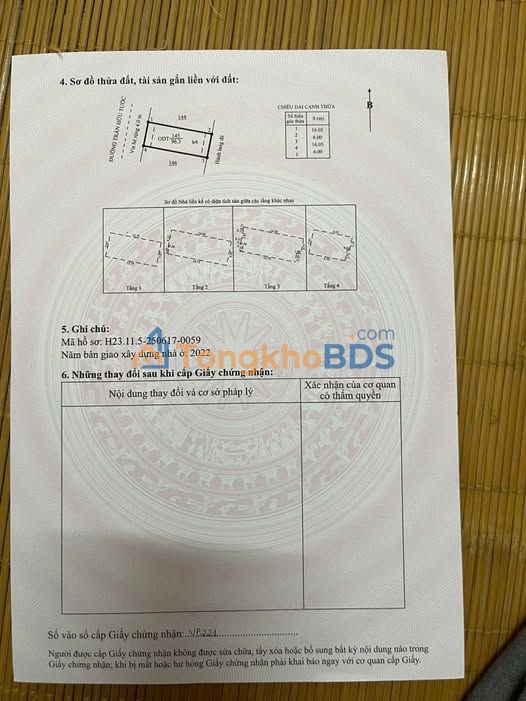 Nhà Thô Ecopark Hải Dương 96m² - Hướng Tây Nam, Giá 8.1 Tỷ