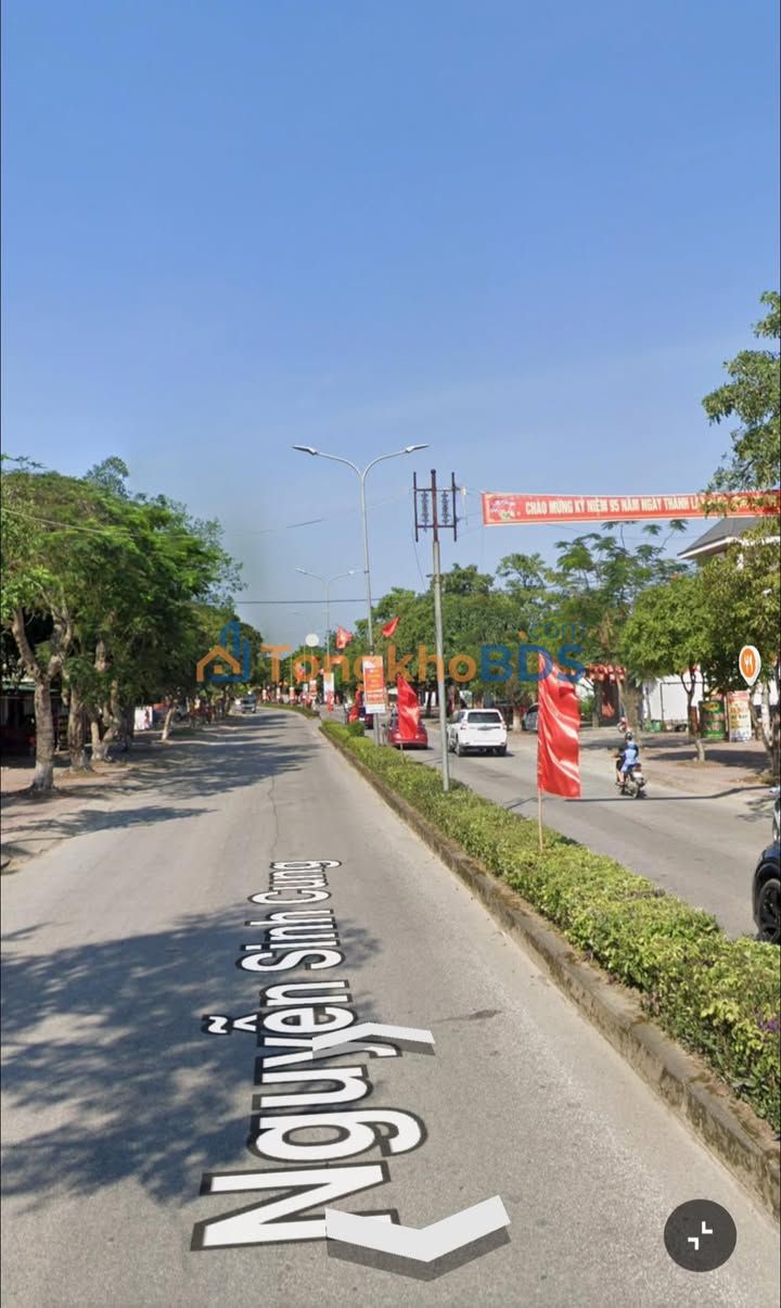 Đất nền mặt tiền Nguyễn Sinh Cung, Cửa Lò 200m² - Hướng Đông Nam, Giá đầu tư