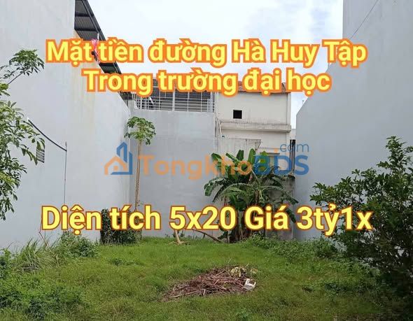 Đất nền Tuy Hòa 100m² 3.1 tỷ - Sổ đỏ chính chủ