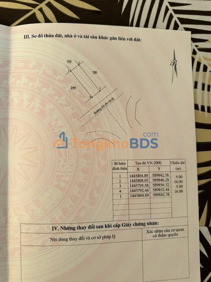 Đất nền Lk2-29 Tuy Hòa, 80m² - Giá 1.45 tỷ, Lỗi Tim Nội Bộ