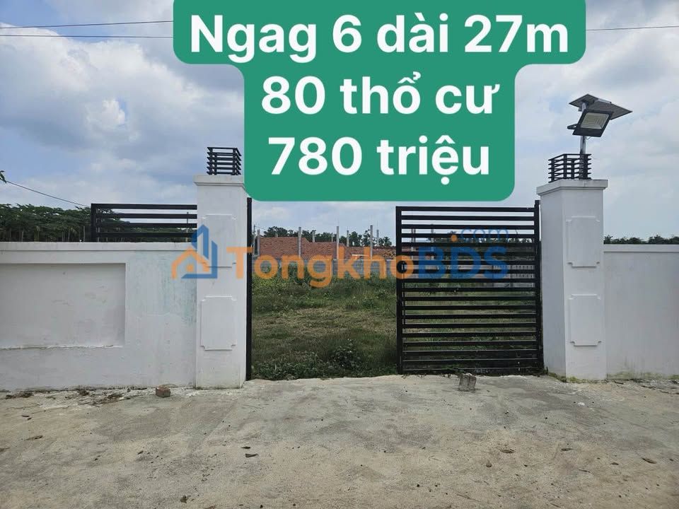 Đất nền Châu Đức 162m² 780 triệu - Sổ hồng sẵn