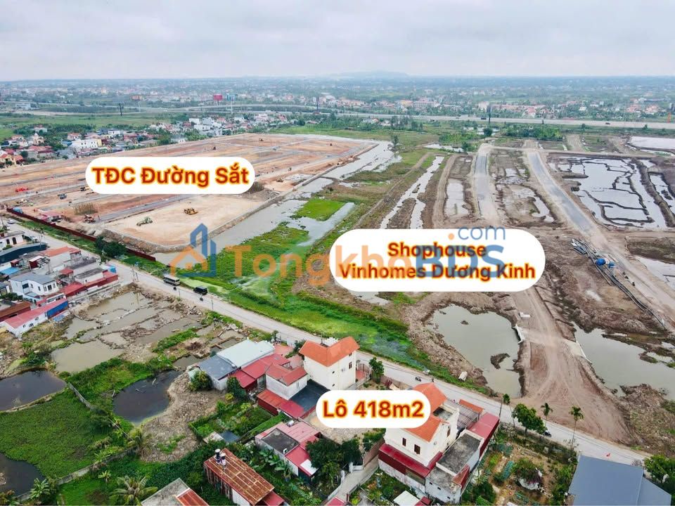 Nhà phố Hải Phòng 418m² giá 25.08 tỷ - Mặt tiền kinh doanh