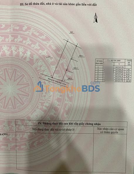 Đất nền Vạn Thạnh Nha Trang 208m² 4.16 tỷ - Sổ đỏ chính chủ