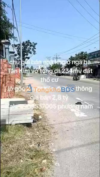 Kho xưởng Tân Kim Long An 234m² 2,8 tỷ - Hoạt động ngay