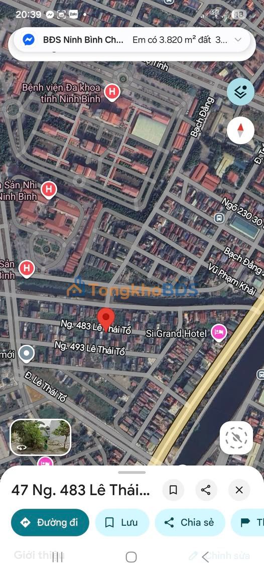 Đất nền Hoa Lư Ninh Bình 90m² 4 tỷ - Sổ đỏ chính chủ