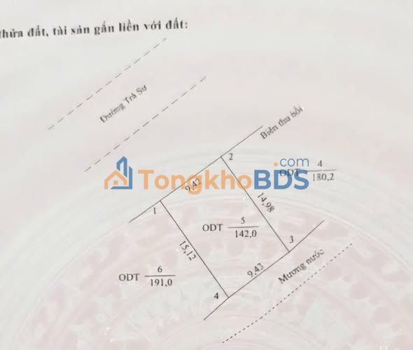 Bán gấp Đất Mặt Tiền QL91, Phường Thới Sơn, Tịnh Biên - 141m² - 1.5 Tỷ