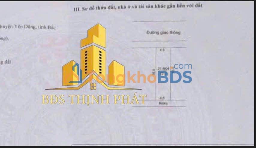 Đất nền Nội Hoàng Bắc Giang 72m² - Lô góc kinh doanh, giá hơn 2.X tỷ