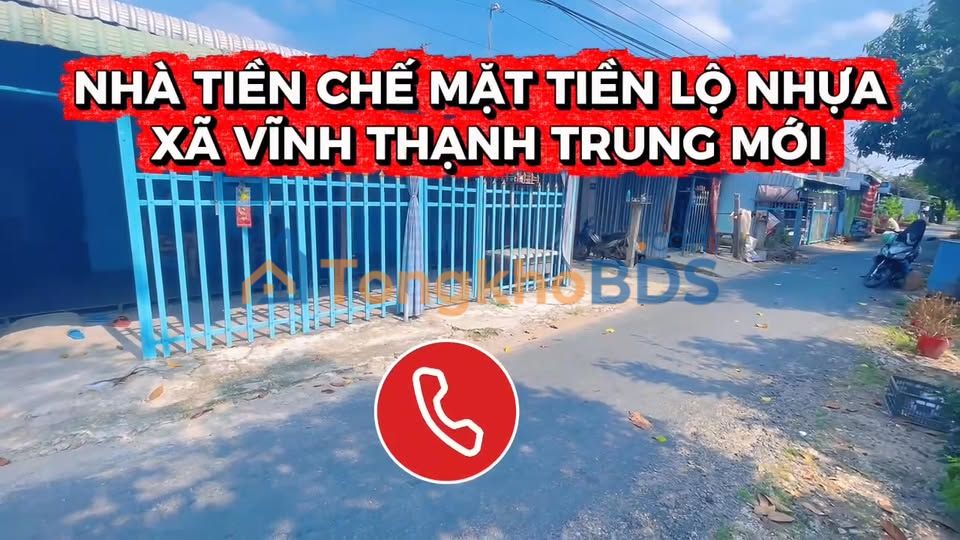 Nhà tiền chế Vĩnh Thạnh Trung 106m² 5xx triệu - Sẵn sàng ở ngay