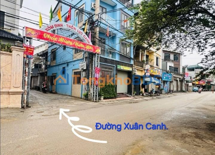 Bán đất thổ cư 105m² Xuân Canh, Đông Anh - Mặt tiền rộng, giá đầu tư