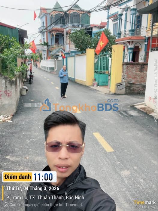 Đất Kinh Doanh Mặt Tiền Trục Chính Trạm Lộ, Thuận Thành - 80m² - Sẵn Sổ Đỏ