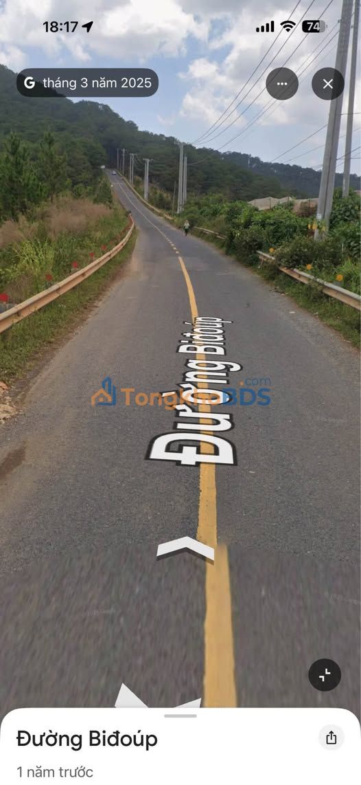 Đất Bidoup Đà Lạt 568m² 2,5 tỷ - Sổ đỏ chính chủ