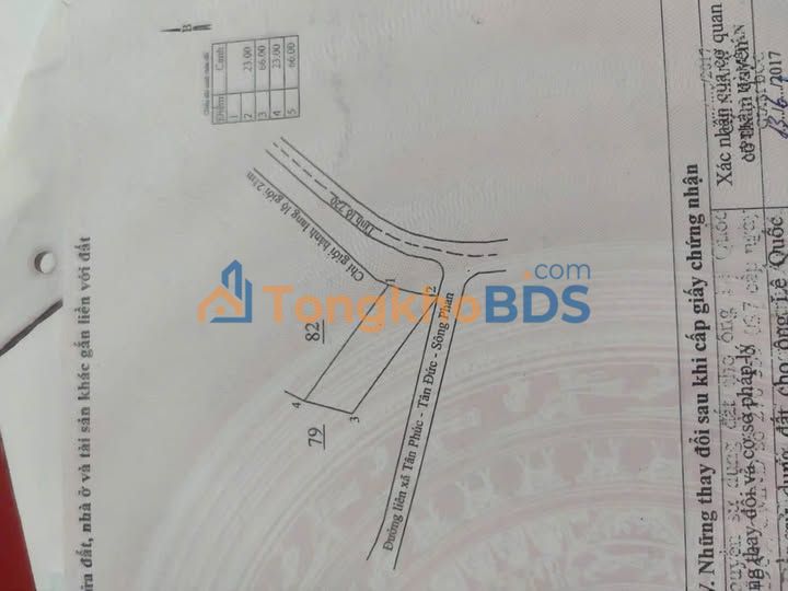 Bán Gấp Đất 2 Mặt Tiền 1518m² Xã Tân Hà, Đức Linh - Đối Diện Trường Tiểu Học