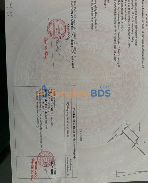 Đất Villa Hill Iris Huế 100m² 2.3 tỷ - Tiềm năng tăng giá