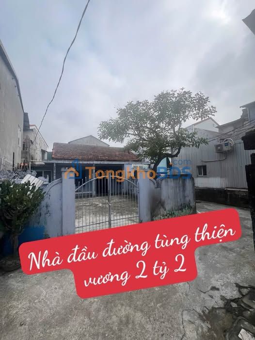 Đất Tùng Thiện Vương Huế 158m² 2.2 tỷ - Sổ đỏ chính chủ