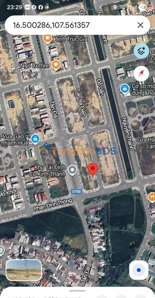 Đất nền Huế Cao Bá Điền 89m² 2.05 tỷ - Tiềm năng tăng giá