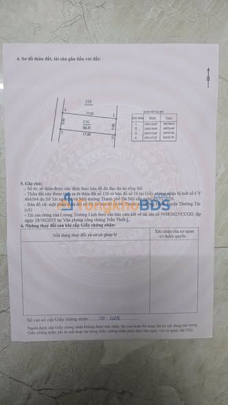 Đất nền Phúc Trạch, Mỹ Đức 86.8m² - Cơ hội đầu tư sinh lời hấp dẫn