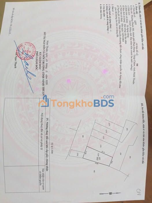 Đất Phan Đăng Lưu Ninh Hải 494m² giá thỏa thuận, chính chủ