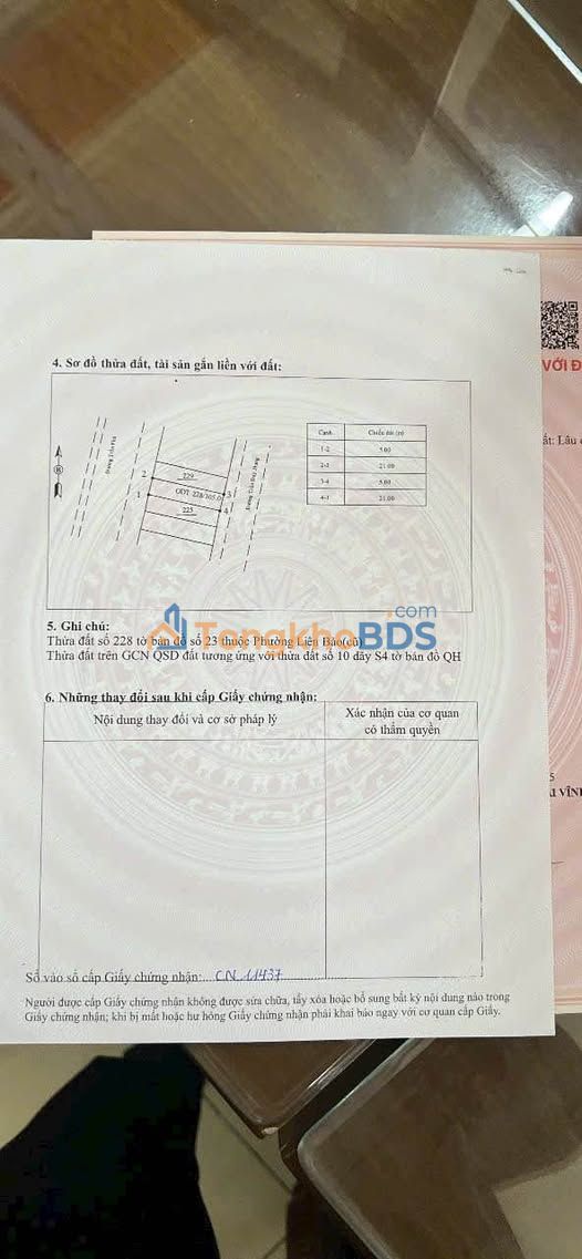 Đất Vàng Trần Phú, Vĩnh Yên 105m² - Kinh Doanh Đắc Lợi, Giá Tốt