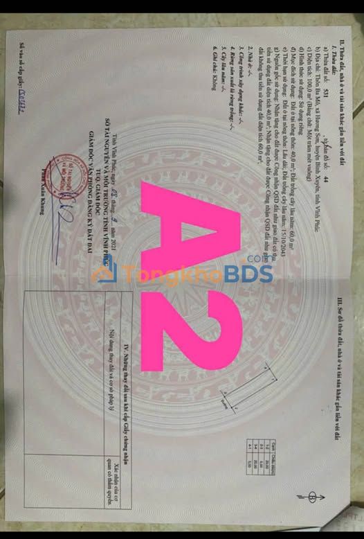 Đất nền Ba Mô Hương Sơn 100m²/1.7 tỷ - Sổ đỏ chính chủ