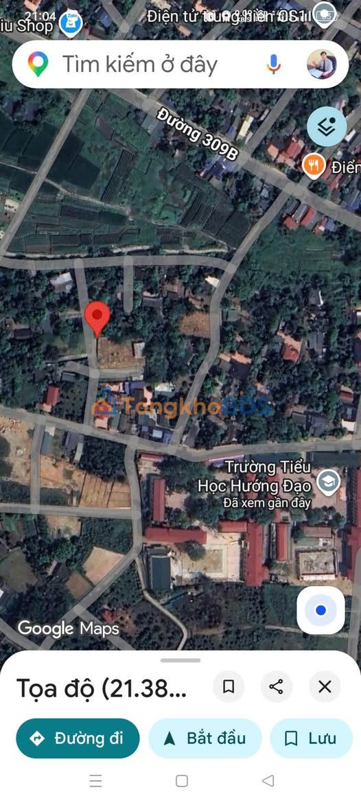 Đất nền Hướng Đạo 778m² 2,334 tỷ - Sổ đỏ chính chủ