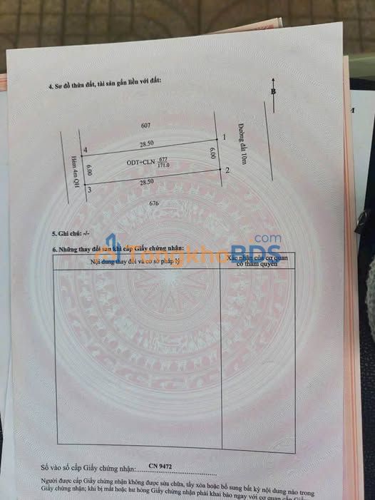 Đất nền Hòa Thành Ngô Quyền 171m² giá 810 triệu - Sổ đỏ chính chủ