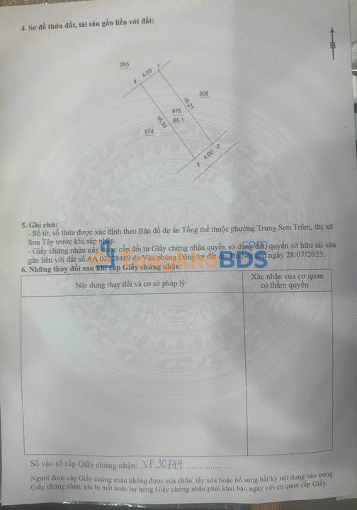 Đất Sổ Đỏ Trung Sơn Trầm, Sông Lô 65m² - Giá Tốt Đầu Tư