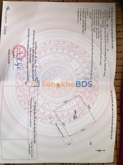 Townhouse Quảng Hưng 324m² giá 8 tỷ - Vị trí đắc địa