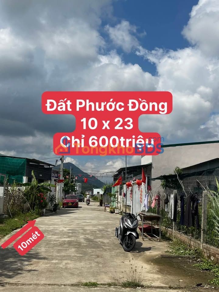 Đất Phước Thượng Nha Trang 230m² 600 triệu - Pháp lý rõ ràng