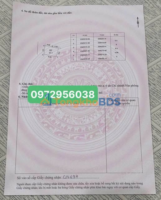 Đất Thổ Cư 61m² Thôn 1, Chương Mỹ - Kinh Doanh Tốt, Sổ Đỏ Sẵn Sàng