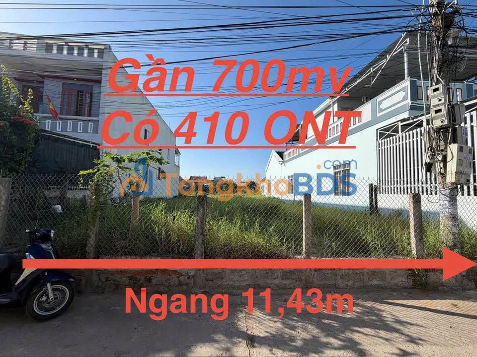 Đất Nơ Trang Long Tuy Hòa 700m² 5 tỷ - Đường to ô tô