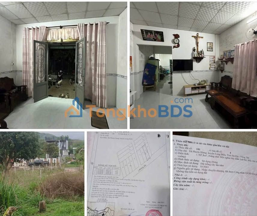 Đất Phước Hưng Long Đất 100m² 580 triệu - Đường to ô tô