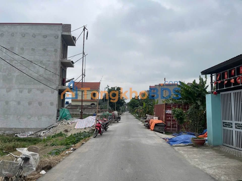 Đất Kim Chân Bắc Ninh 121m² - Mặt Tiền Rộng, Oto Tránh, Sổ Hồng Riêng