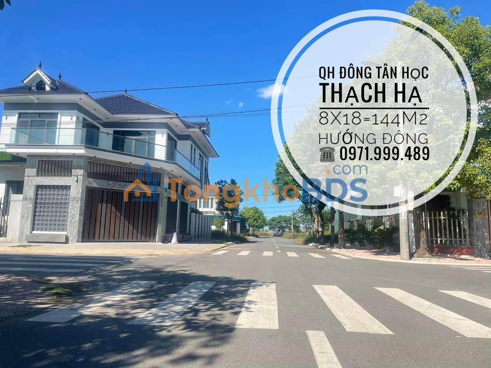 Đất nền Trần Phú Hà Tĩnh 144m² giá 3 tỷ - Đường to ô tô
