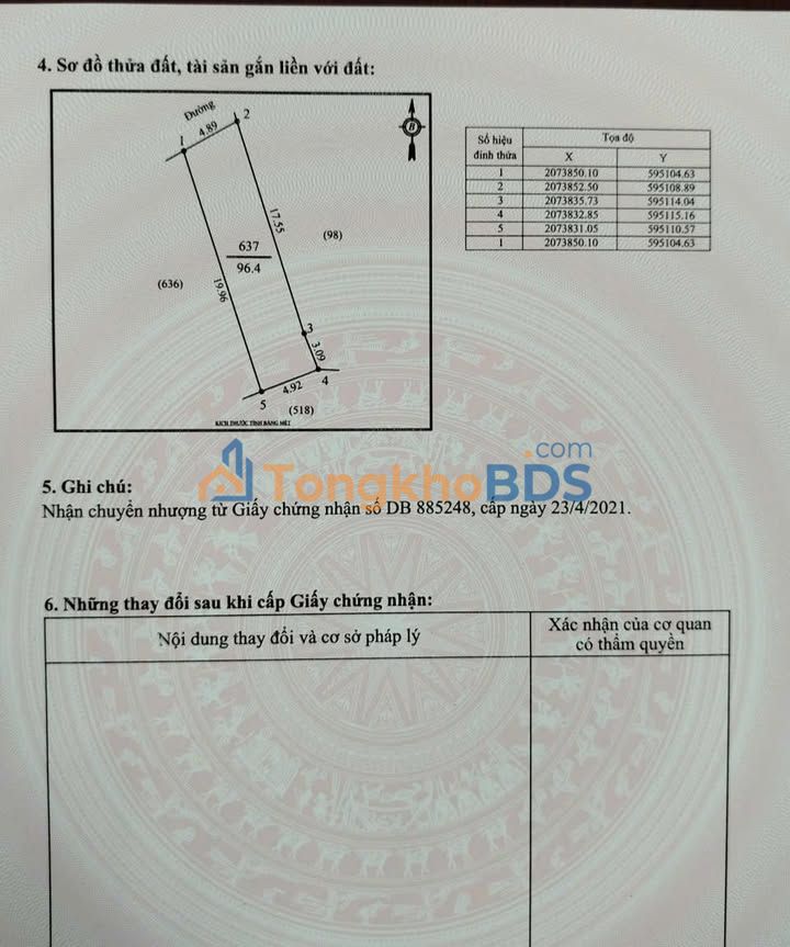 Đất nền Phúc Hậu, Vinh 96m² - Sổ sẵn, ô tô tận nơi, giá 1.4 tỷ