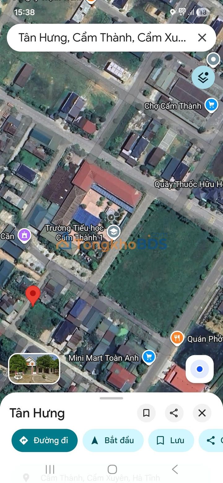 Đất nền Cẩm Thành 140m² giá 1.4 tỷ - Tiềm năng tăng giá