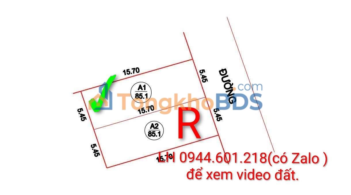 Đất Chu Huệ Vinh Phú 85m² 1,5 tỷ - Giá tốt hiếm có