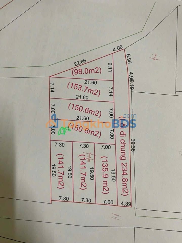 Đất Nền 147m² Phường Nhân Sơn, TP Vinh - Giá Tốt Chỉ Từ 4xx Triệu