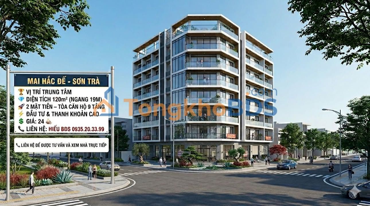 Đất nền Sơn Trà An Hải Bắc 120m² - Sổ đỏ chính chủ