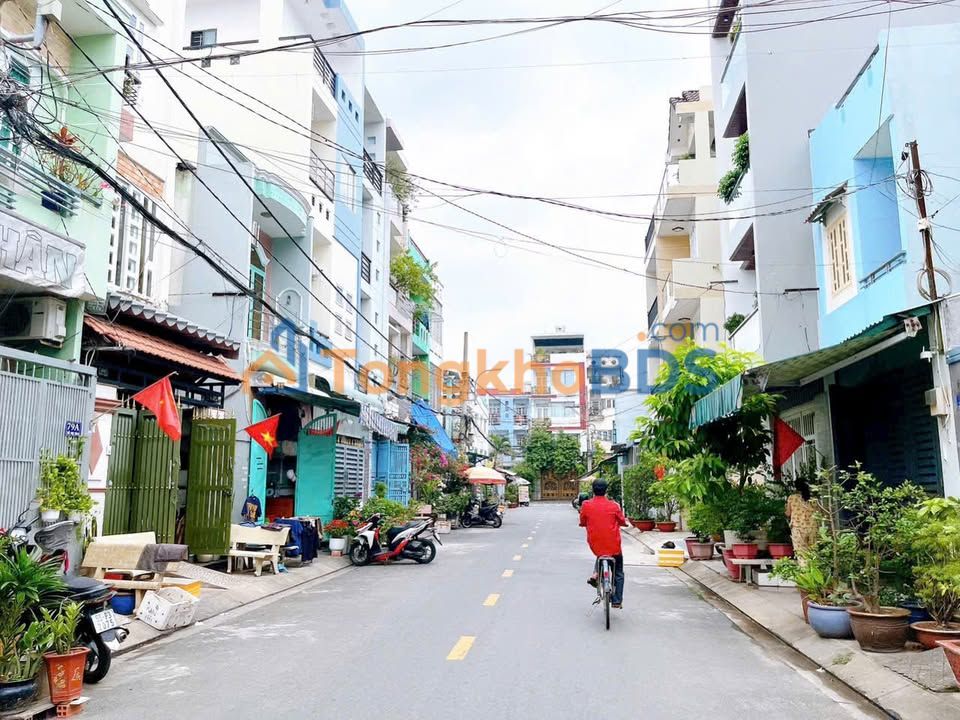 Nhà Mặt Tiền Chợ Tân Hương, Tân Phú - 76m² Kinh Doanh Sầm Uất