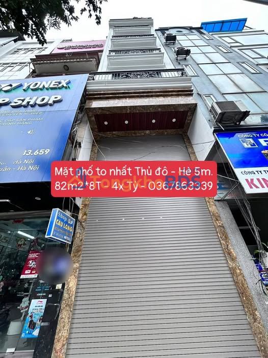 Tòa Văn Phòng 8 Tầng Mặt Phố Cầu Giấy - 656m² Kinh Doanh Đỉnh Cao